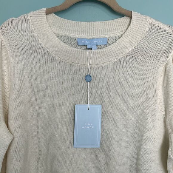 Hill House The Sylvie Sweater Dress - Cream Merino Wool NWT - Picture 6 of 11
